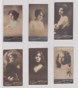 Cigarette cards, Egypt, Stamelis Douras, Photo Series 2 (A), 'M' size, Beauties, some hand coloured,