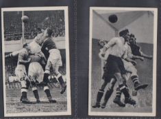 Trade cards, Malta, Tip Top Sales Company, European Football Action Series, 2 cards, no 1, Arsenal v