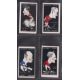 Trade cards, Barratt's, Football Stars (Caricatures, 1930), four cards (hand coloured), J. - Image 1 of 2