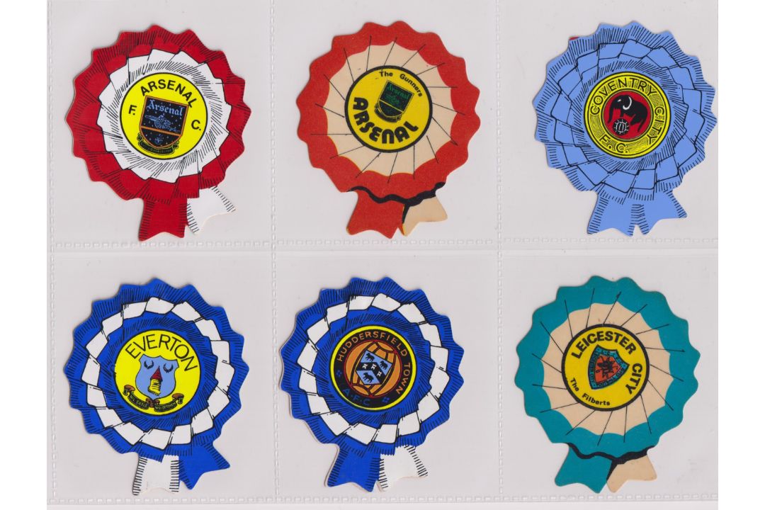 Trade cards, BAB Products, Football Team Shields & Rosettes, a collection of 73 cards, 64 shield - Image 11 of 12