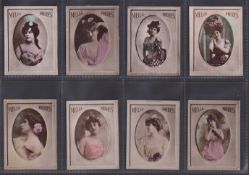 Cigarette cards, Algeria, Melia, Photo Series, 'M' size, 48 cards, all Beauties & Actresses with