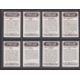 Trade cards, City Bakeries, World Cup All Time Greats, 'M' size , 19 cards nos 3, (sl mark to back), - Image 4 of 6