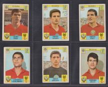 Trade cards, Panini, Mexico 70, 17 cards, Bulgaria (7), Bonev, Jakimov, Penev, Scialamanov,