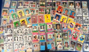 Trade cards, a collection of approx. 245 cards, all issued by A&BC Gum and Topps, each one showing a