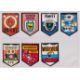 Trade cards, BAB Products, Football Team Shields & Rosettes, a collection of 73 cards, 64 shield - Image 10 of 12