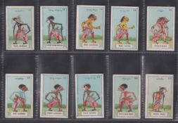 Cigarette cards, Java, British American Tobacco Co (Java), Javanese Series 2, back in blue inscribed