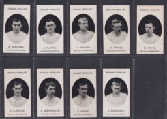 Cigarette cards, Taddy Prominent Footballers (No Footnote), Bolton Wanderers, nine cards, R.