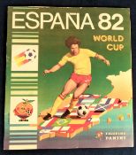 Football sticker album, Panini, World Cup, Spain 1982, 'Espana 82', sticker album 100% complete (