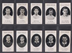 Cigarette cards, Taddy Prominent Footballers, a collection of 13 cards all featuring Welsh
