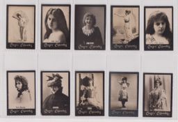 Cigarette cards, Malta, Cousis, Actresses, 90 cards, unnumbered, 58mm x 39mm, 'Cousis' Cigarettes'