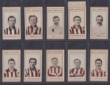 Cigarette cards, Cigarette Company (Channel Isles), Jersey Footballers (Double portraits around