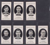 Cigarette cards, Taddy Prominent Footballers (London Mixture), Queens Park Rangers, seven cards,
