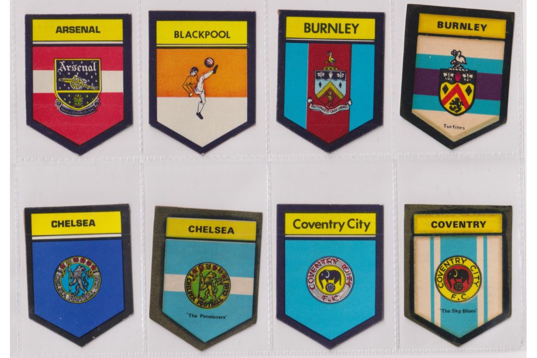 Trade cards, BAB Products, Football Team Shields & Rosettes, a collection of 73 cards, 64 shield - Image 1 of 12