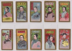 Cigarette cards, Japan, Murai, Chinese Beauties (Peacock brand backs), CRB118 item no 116, 23
