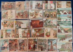 Trade cards, Liebig, a collection of 19 Italian sets, Provinces in Spain (S568), Styles of