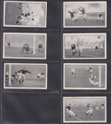 Trade cards, Teasdale (Anon, plain back), Footballers - Action Pictures, 7 different cards, some