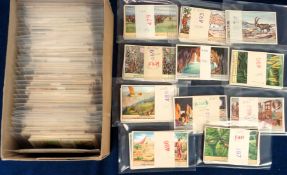 Trade cards, Liebig, a collection of 50+ different sets, many including additional language