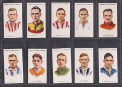 Cigarette cards, Lambert & Butler Footballers 1930-1 (set 50 cards) (gen vg)