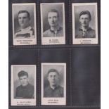 Trade cards, Barratt's, Cricketers, Footballers & Football Teams, Motherwell five cards, Hugh