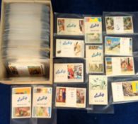 Trade cards, Liebig, a collection of 100+ different sets, some including additional language