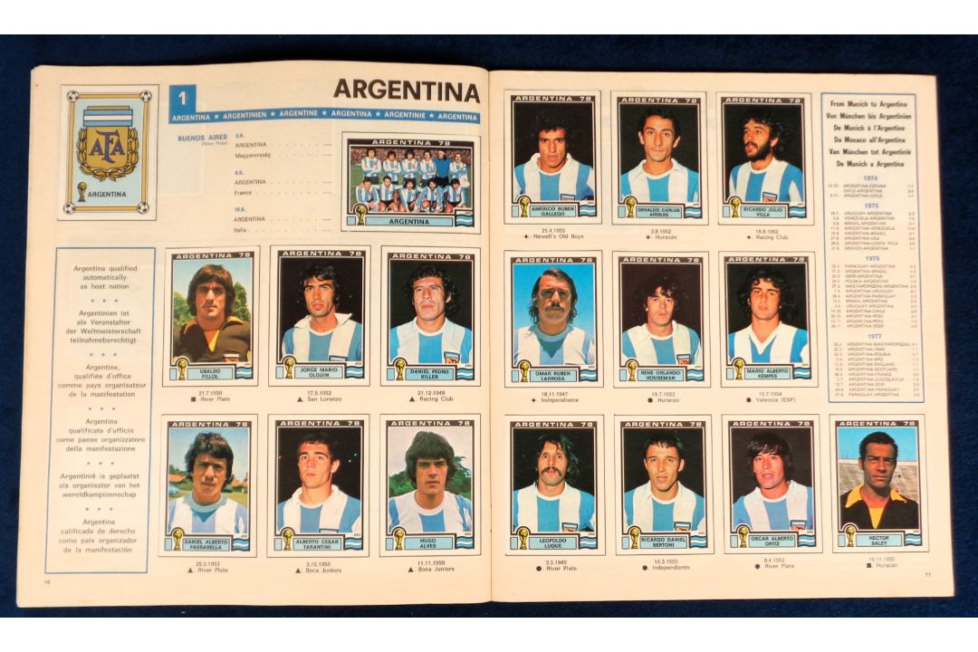 Football sticker albums, World Cup, Argentina 78, two sticker albums, both 100% complete, Panini - Image 3 of 5
