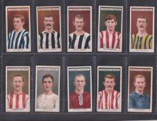 Cigarette cards, Churchman's, Football Club Colours (39/50, missing nos 5, 8, 15, 21, 24, 27, 29,
