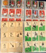 Trade cards, Master Vending, Cardmaster Football Tips, 'X' size (set, 50 cards, plus 40+