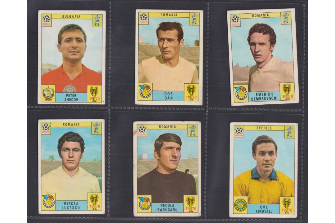 Trade cards, Panini, Mexico 70, 17 cards, Bulgaria (7), Bonev, Jakimov, Penev, Scialamanov, - Image 3 of 6