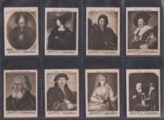 Cigarette cards, Malta, Colombos, Famous Oil Paintings, Series B, 'M' size (set, 108 cards) (some