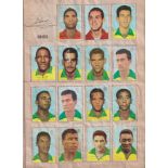 Football sticker album, La Casera, 'Campeonato Mundial de Futbol 1966' a part-complete album, 232/