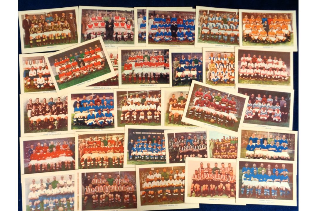 Trade cards, Sherman's, Searchlight on Famous Football Teams, 'P' , 31 different cards plus a