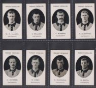 Cigarette cards, Taddy, Prominent Footballers (No Footnote), Portsmouth, 8 cards, M.W. Allman, J.