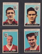 Trade cards, A&BC Gum, Footballers (Planet, 1-46) inc. Bobby Charlton (one card, number 46 with