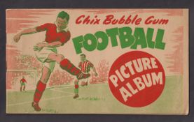 Trade cards, Chix, Famous Footballers, No 2 Series, 'X' size (set, 48 cards) plus variation card for