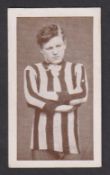 Trade card, F.M. Specialities, Welsh Sportsmen, type card, Footballer, no 37, J T Nicholas, Welsh