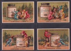 Trade cards, Liebig, Wood Gnomes, ref. S89 (set, 6 cards) (gen. gd)