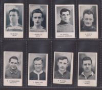 Trade cards, Barratt's, Cricketers, Footballers & Football Teams, eight Scottish cards, W.