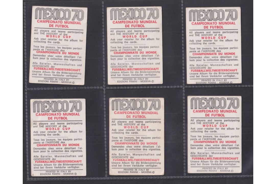 Trade cards, Panini, Mexico 70, 17 cards, Bulgaria (7), Bonev, Jakimov, Penev, Scialamanov, - Image 4 of 6