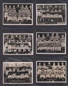 Cigarette cards, Ardath, Photocards 'D' (Scots Football Teams), 'L' size (set, 165 cards) (vg)