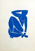 Henri MATISSE (1869-1954), d’après.  Nu bleu.1952. 