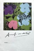 Andy WARHOL (1928-1987), D’Après.  Flowers. 