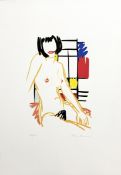 TOM WESSELMANN (1931-2004), D’Après.  Monica sitting with Mondrian,1989. 