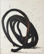 Bernar VENET (Né en 1914) Deux lignes indéterminées ,1995.