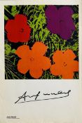 Andy WARHOL (1928-1987), D’Après.  Flowers. 