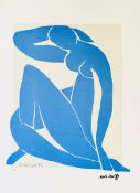 Henri MATISSE (1869-1954) , d’après.  Nu bleu. 