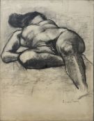 Jean Robert IPOUSTEGUY (1920-2006)  Femme nu allongée. 