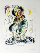 Marc CHAGALL (1887-1985), D’APRES.  Le musicien. 