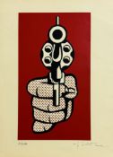 Roy LICHTENSTEIN (1923-1997), d'Après.   Pistol.  