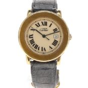 Cartier - Must de Cartier Ronde Date Quartz Watch, ref. 1800 1