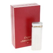 Cartier - Brushed Silver Tone Pocket Lighter, Boxed